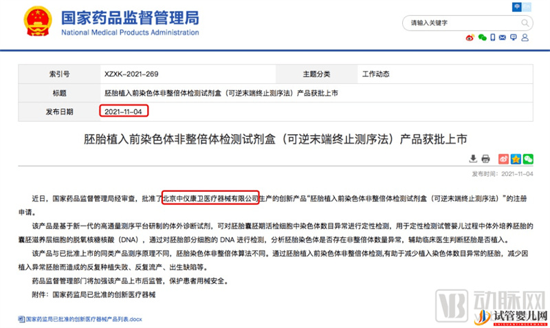 輔助生殖PGT-A試劑盒再獲一證，三代試管檢測市場走向成熟(圖1)