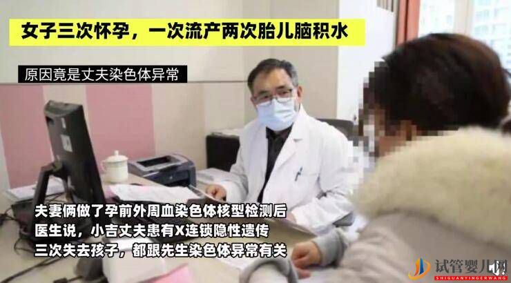 女子三次懷孕一次流產(chǎn)兩次胎兒腦積水原因竟是丈夫染色體異常(圖1)